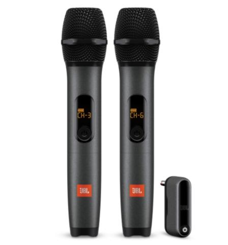 Draadloze JBL microfoons